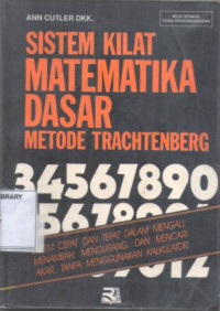 Image of Sistem Kilat Matematika Dasar Metode Trachtenberg
