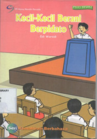 Image of Kecil-kecil Berani Berpidato