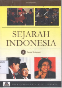 Image of Sejarah Indonesia 10:Zaman Reformasi