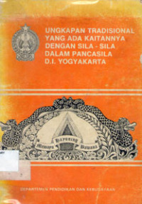 Image of Ungkapan Tradisional Yang Ada Kaitannya Dengan Sila-Sila Dalam Pancasila D.I.Yogyakarta