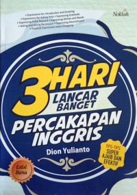 Image of 3 Hari Lancar Banget Percakapan Inggris
